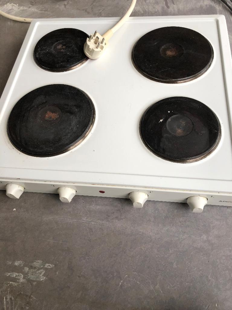 4-pits kookplaat op perilex stekker - gratis in Delft