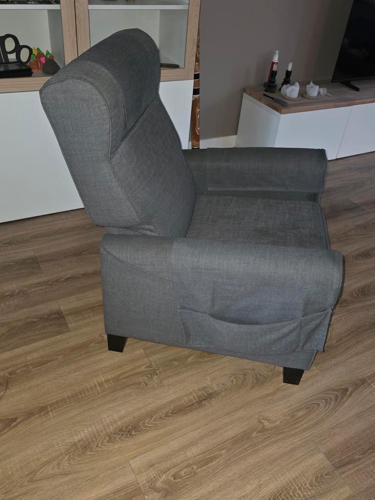 Gratis fauteuil met gebruikerssporen