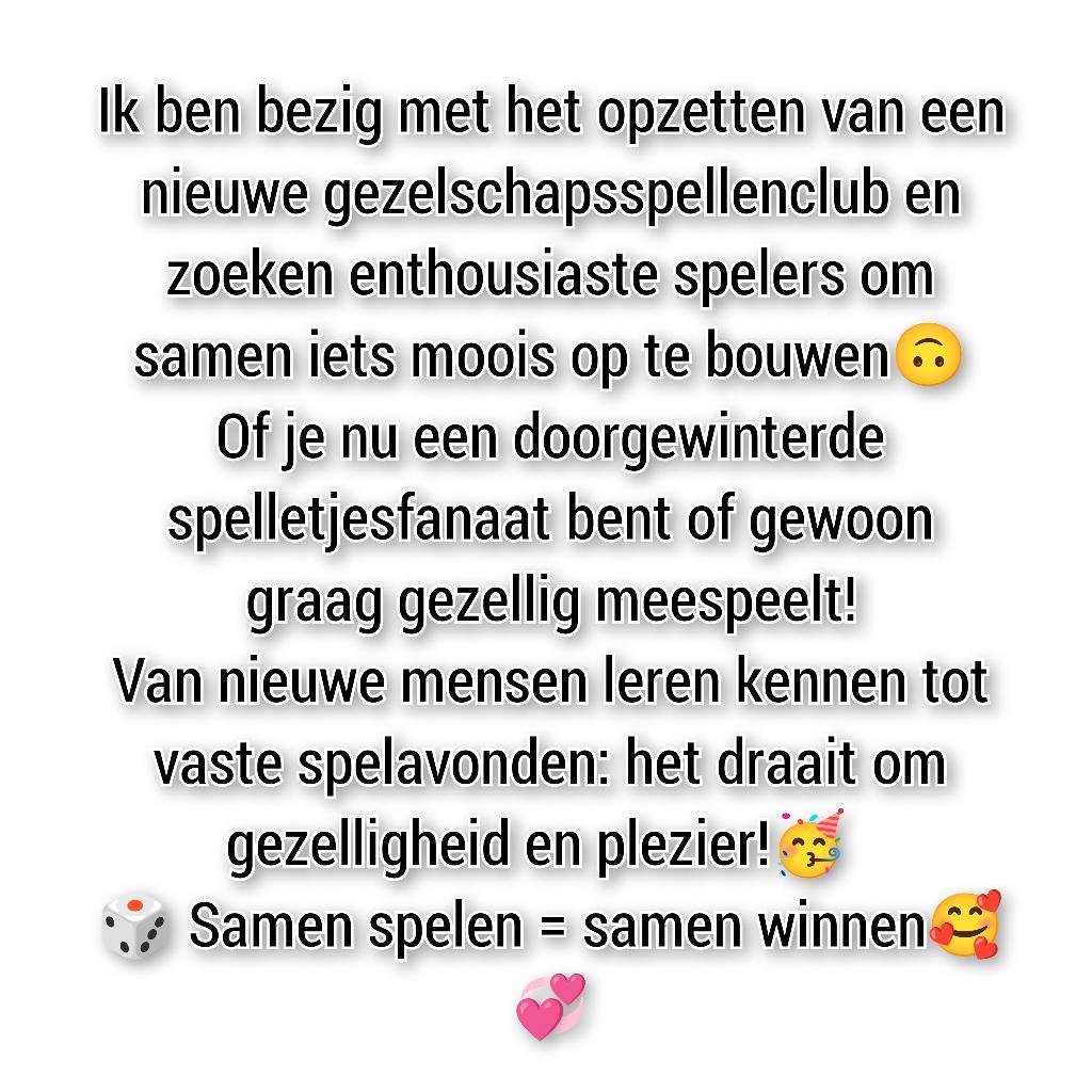 Gratis deelname aan Gezelschapsspelavond