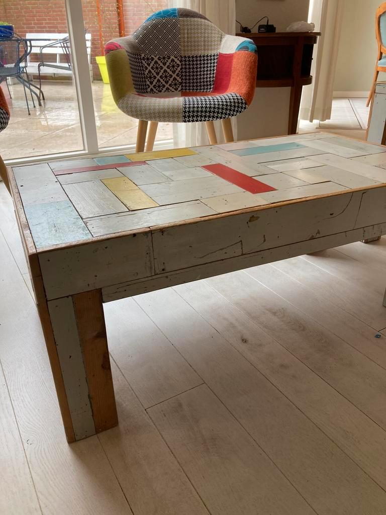 Salontafel en bijzettafel