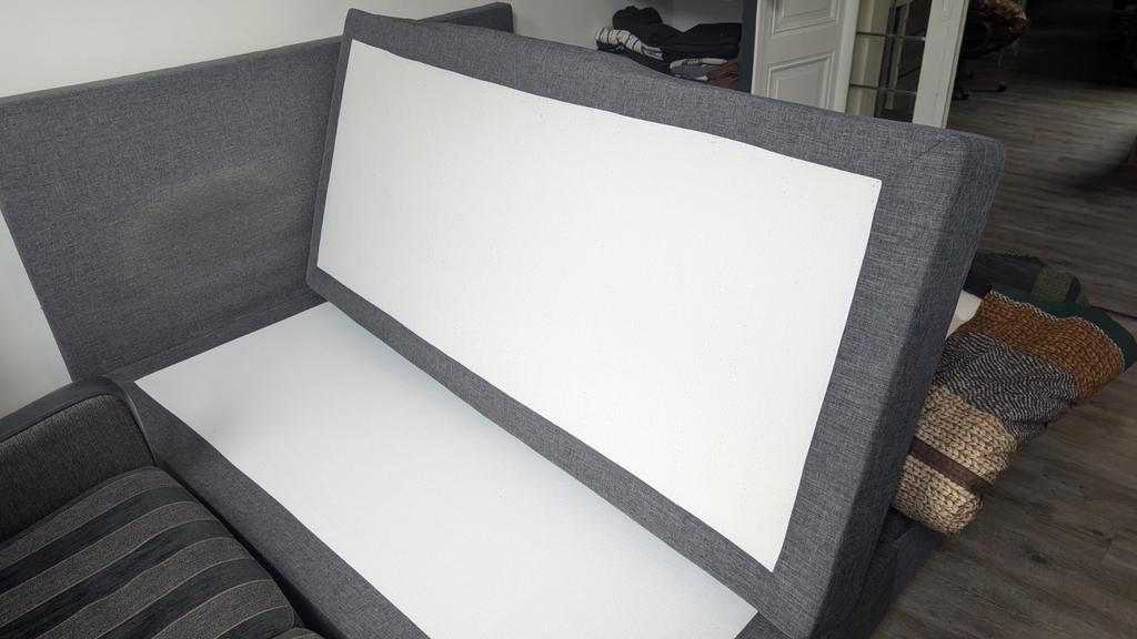 Grijze Boxspring 200x180