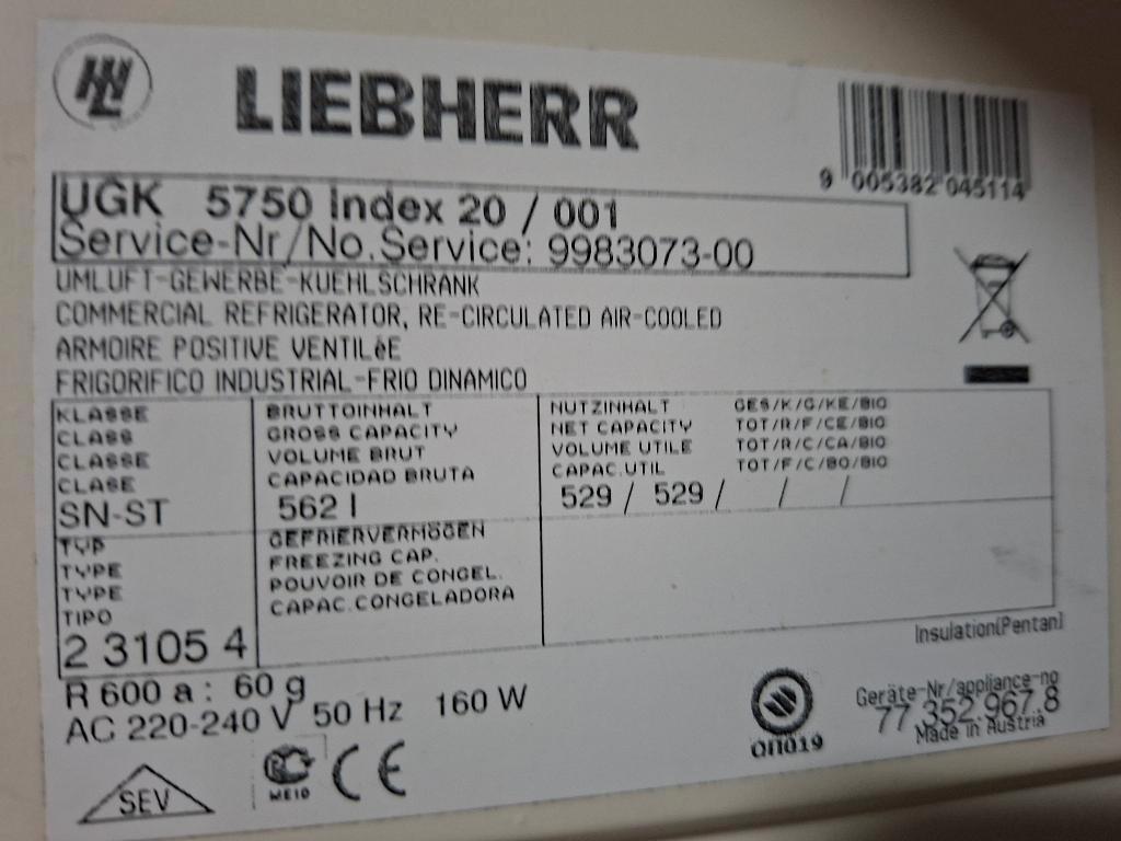 Grote commerciële koelkast