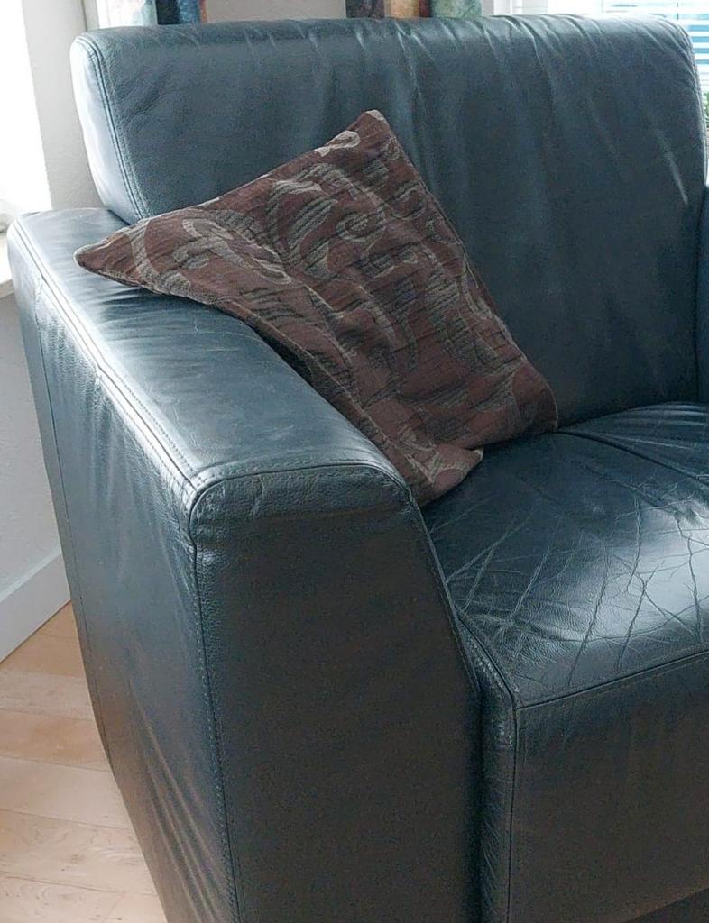 Luxe leren stoel - gratis af te halen!