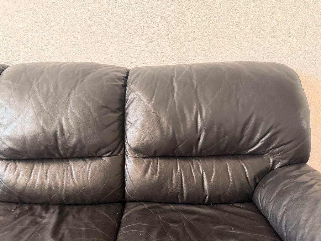 Leren Bankstel vintage retro GRATIS