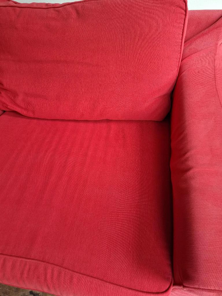 Loveseat fauteuil grote stoel rood