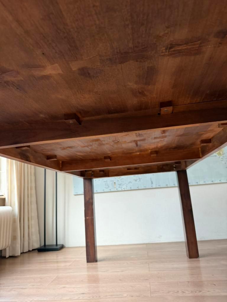 Echte teak houten tafel (gratis)