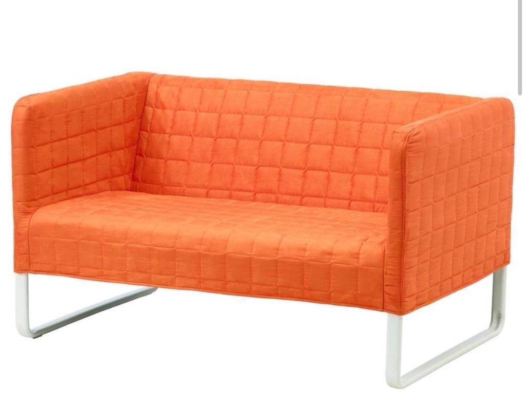 Bankje Ikea oranje