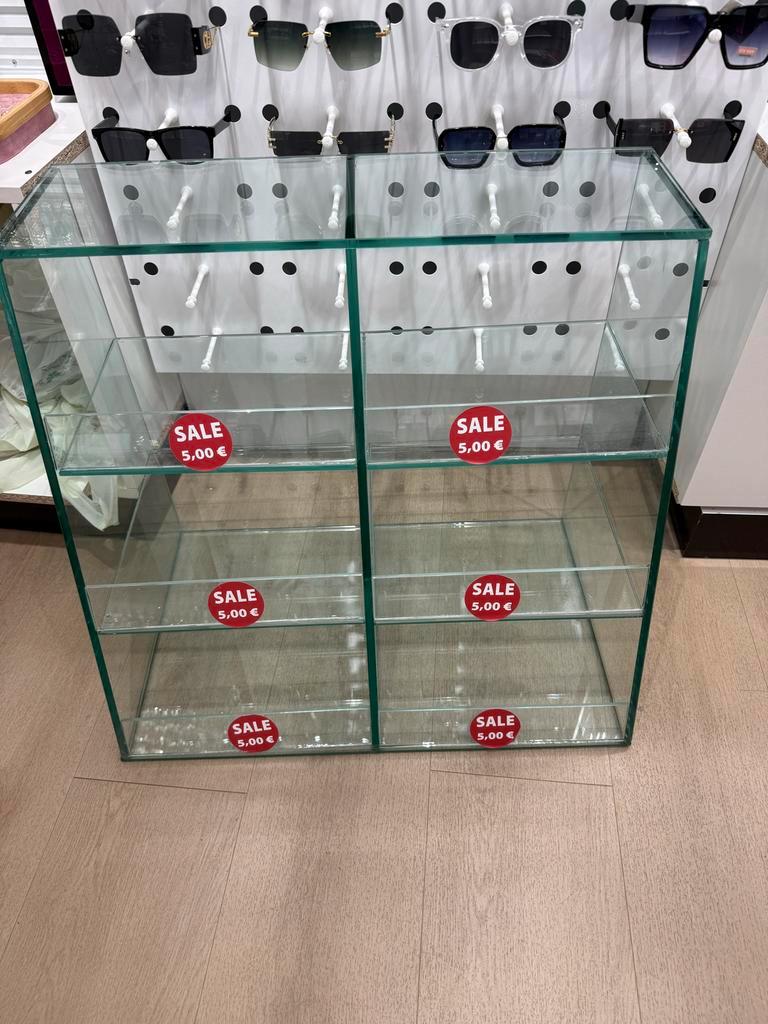 Glazen Opbergkasten voor Hobby & Winkel - Verschillende Mate