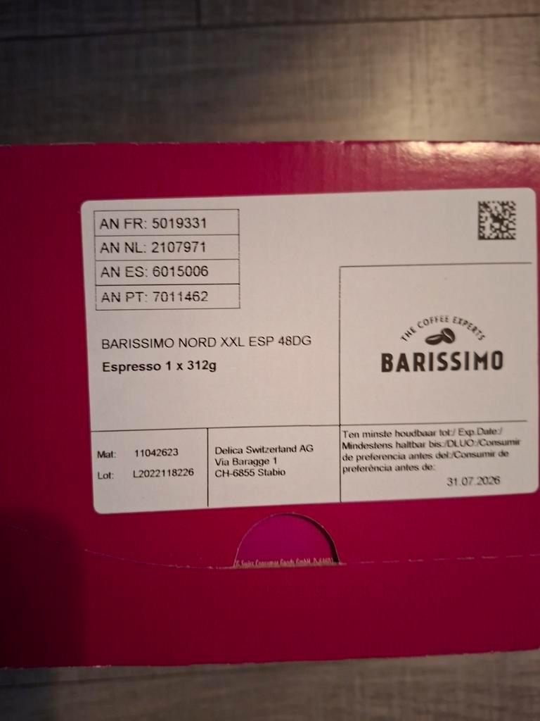 Barissimo Espresso Dolce Gusto koffie NEW