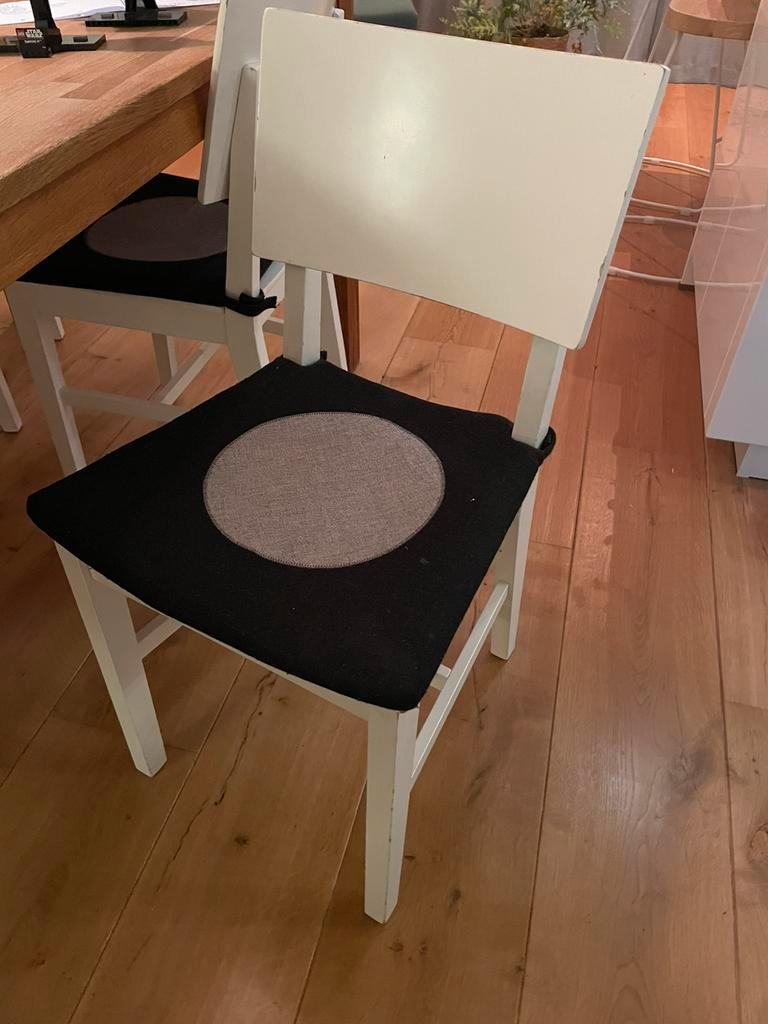 6 Eettafel stoelen