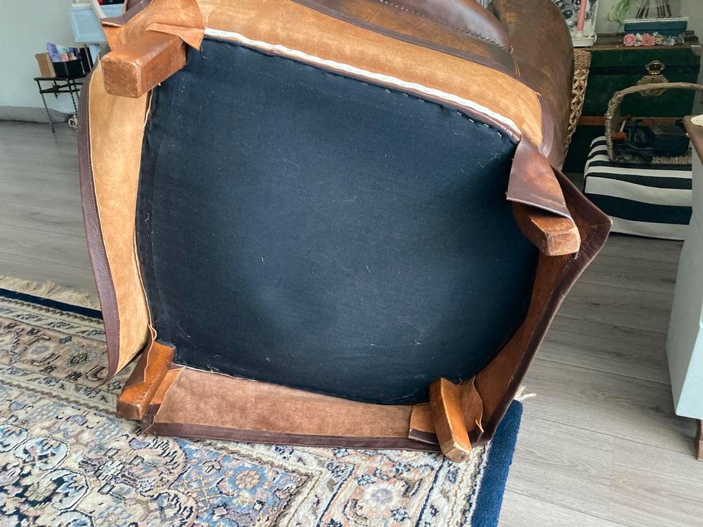 Chesterfield stoel - Kussen aan vervanging toe