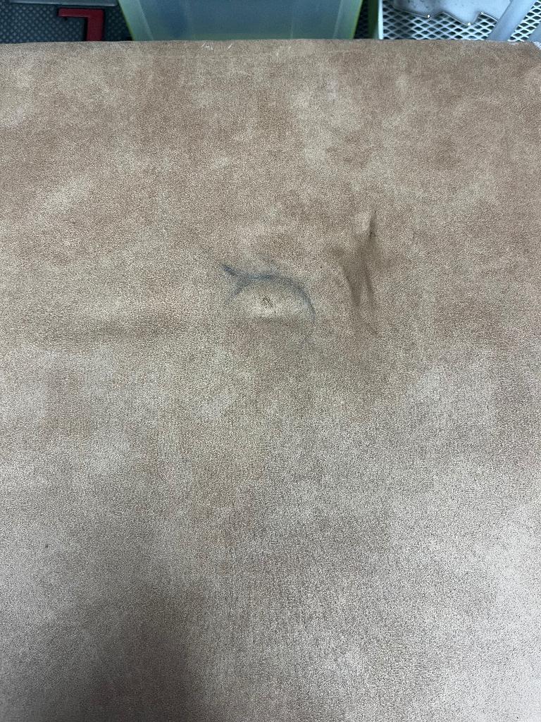 Kunst suède tweezits bank