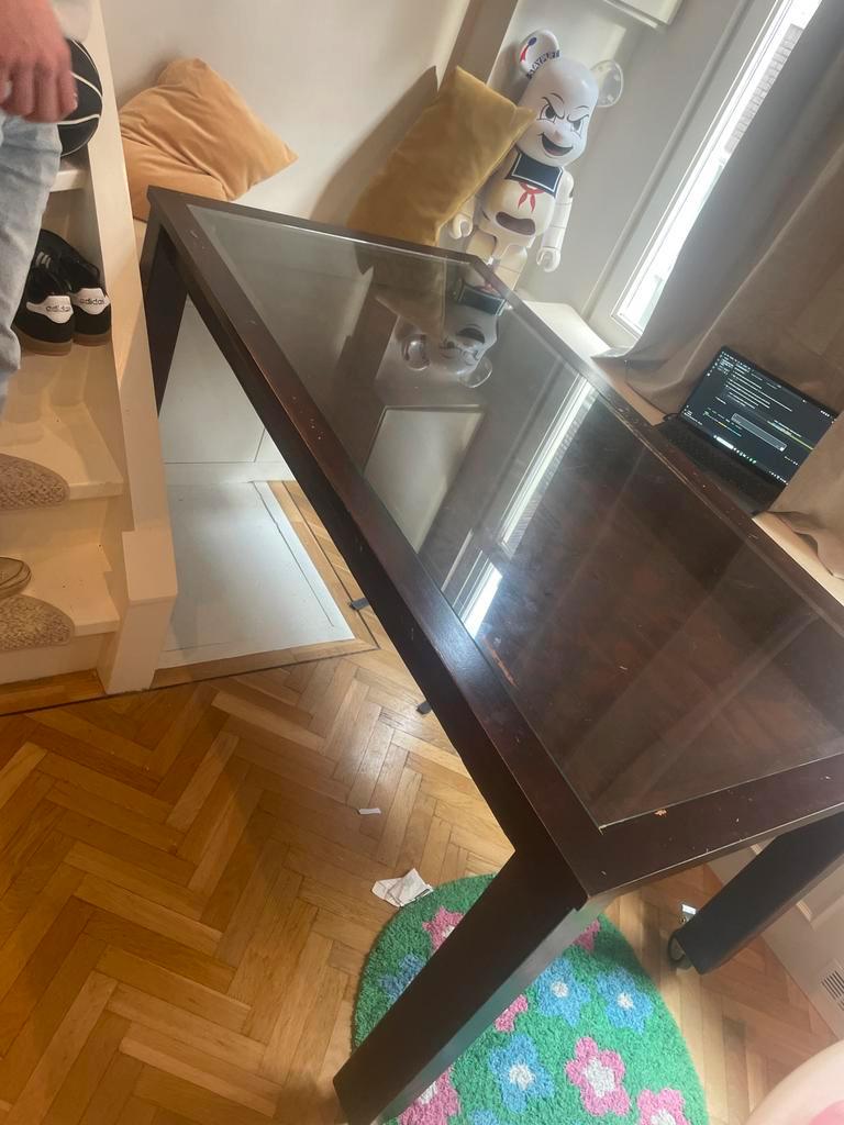 Tafel op wieltjes - 160x80 cm