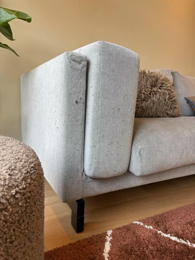 Nockeby IKEA bank (lichtgrijs/donkergrijs) zie omschrijving