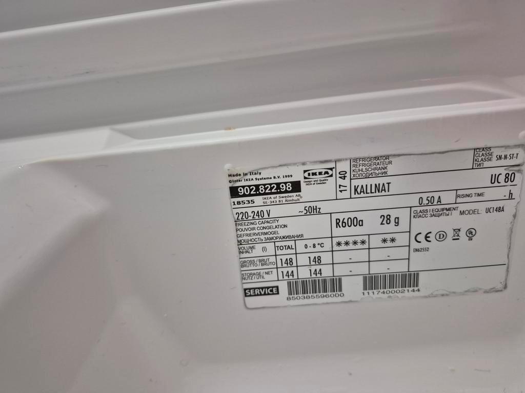 Ikea inbouwkoelkast (902.822.98) - Gratis af te halen