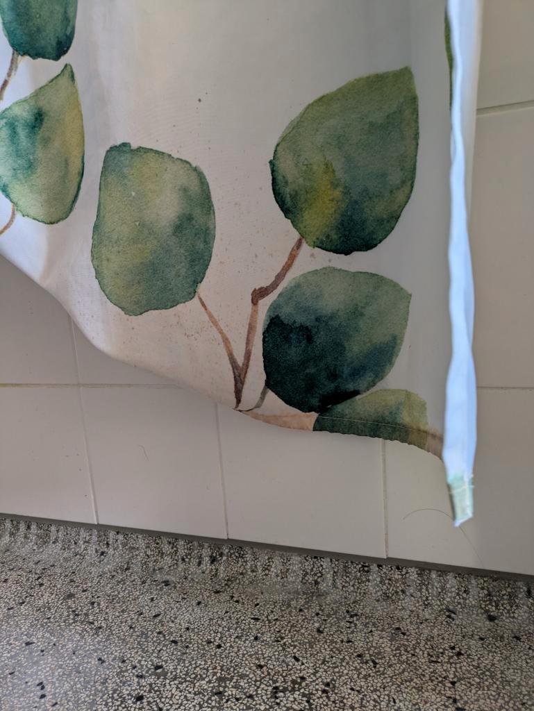 Gratis douchestang plus gordijn