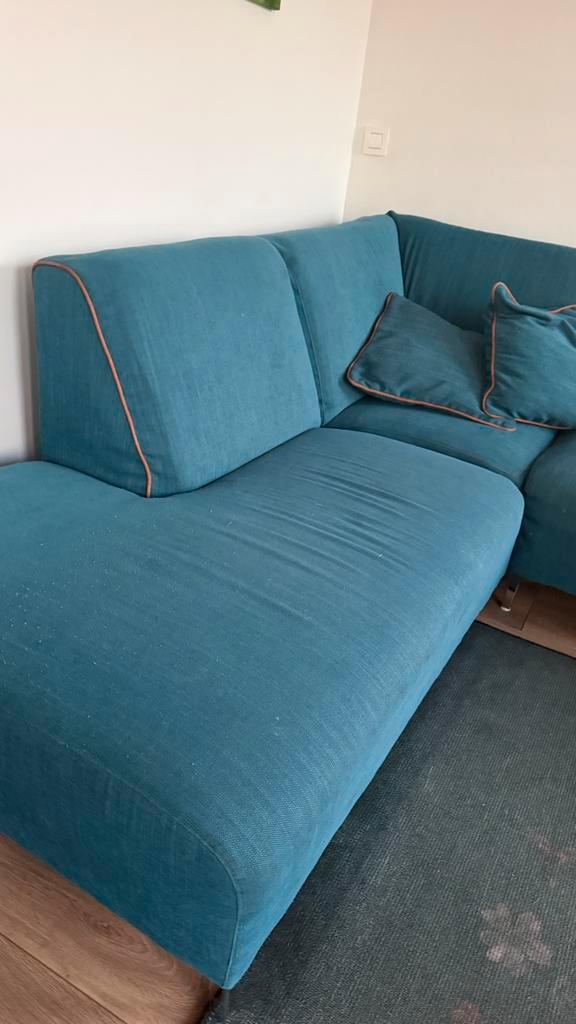 Gratis hoekbank niet doorgezakt