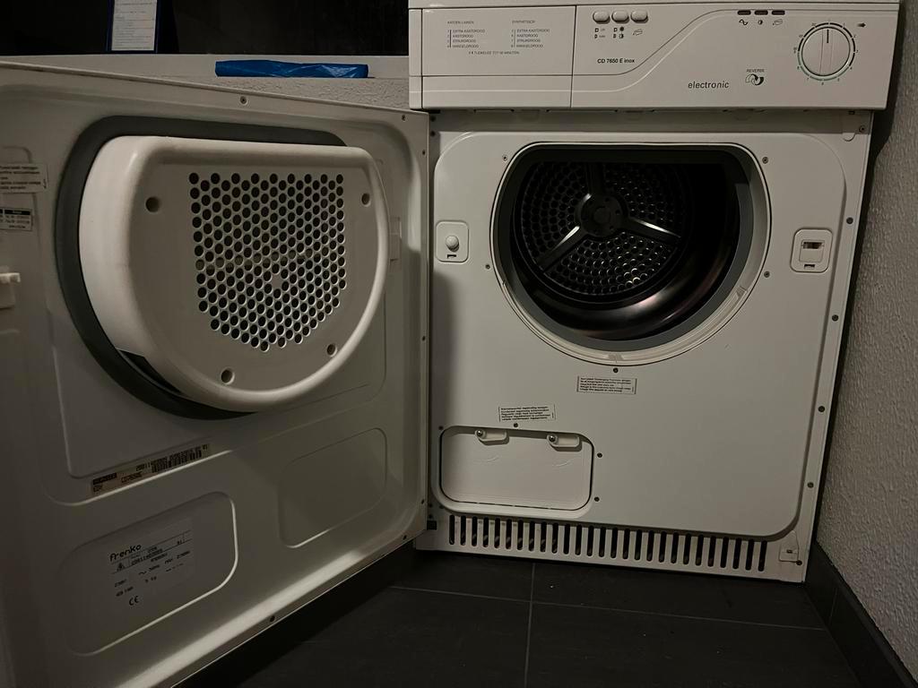 Droger met verschillende standen en opvangbak