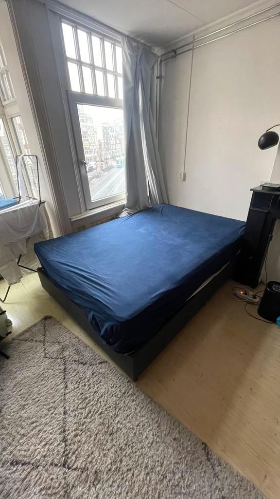 Boxspring + matras 140x200 | GRATIS op te halen in Amsterdam