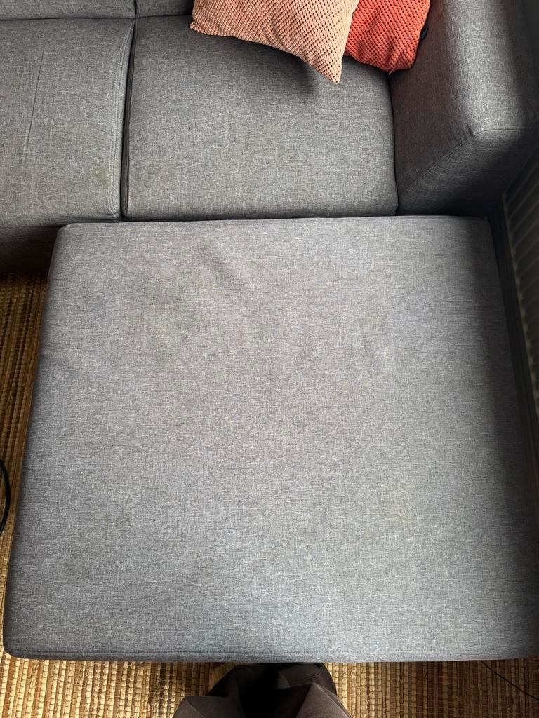 GRATIS OPHALEN! Grijze 3-zits bank