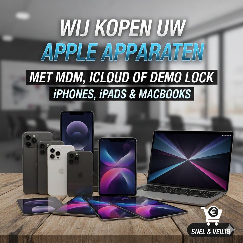 GEZOCHT iPhones Met MDM / DEMO / ICLOUD LOCK