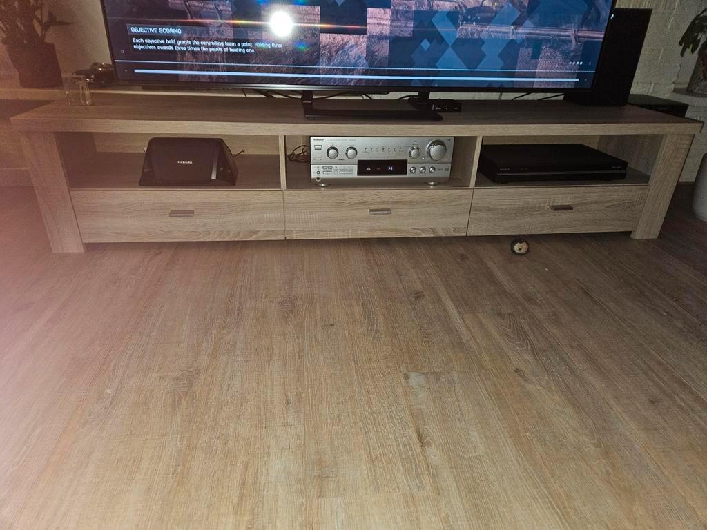 Salontafel eiken fineer event met tv meubel