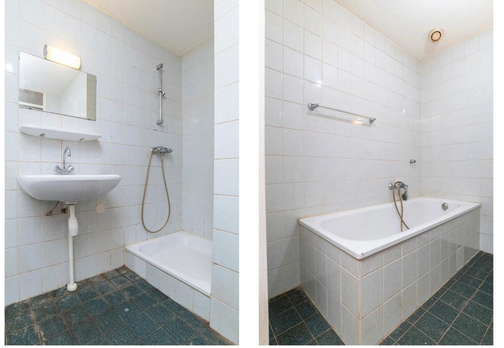 Gratis badkuip en sanitair