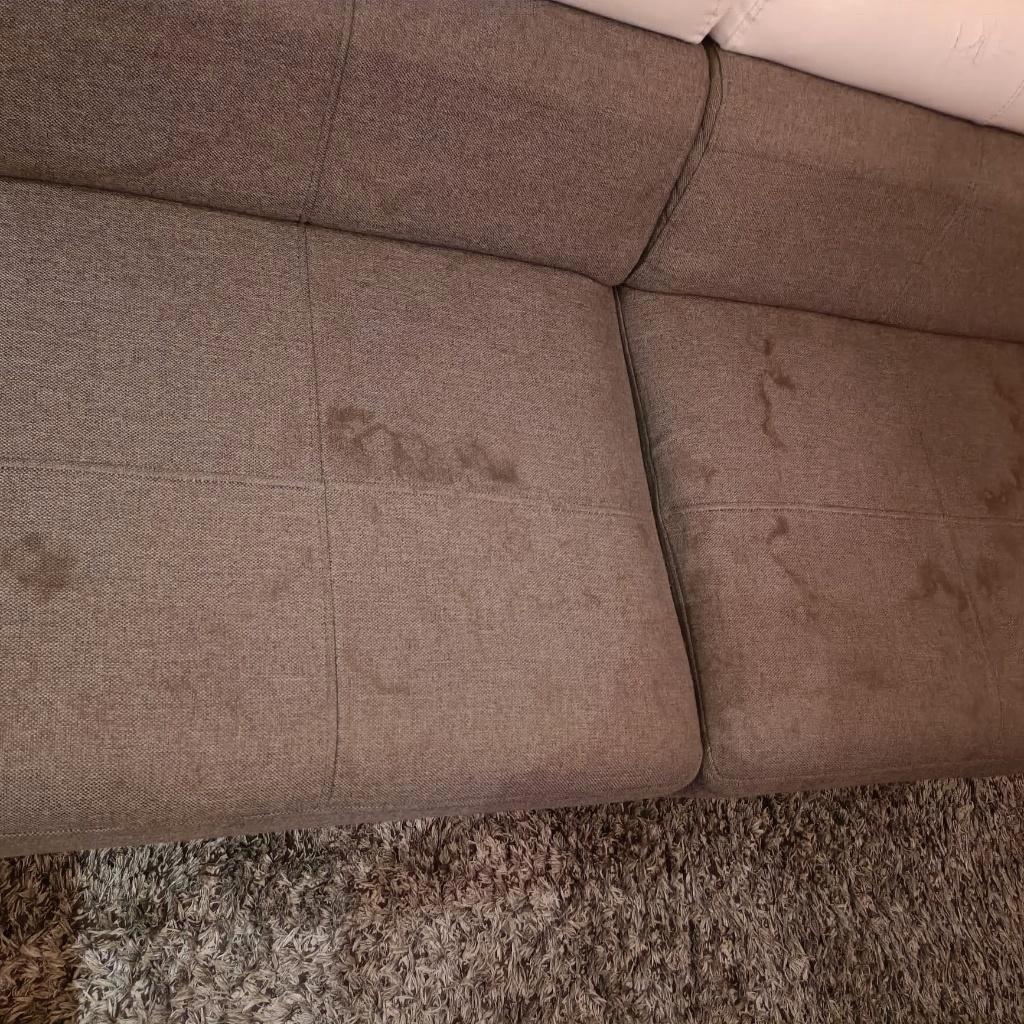 Gratis gebruikte hoekbank (3.45m x 2.25m)