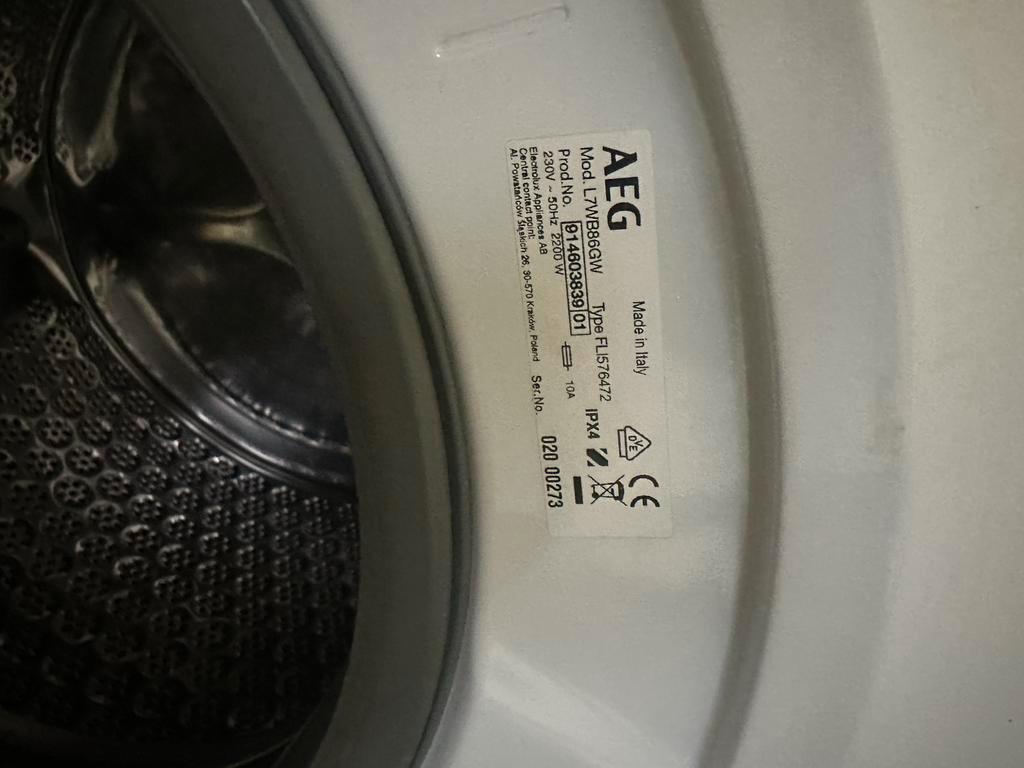 AEG 7000 Serie wasdroogcombinatie