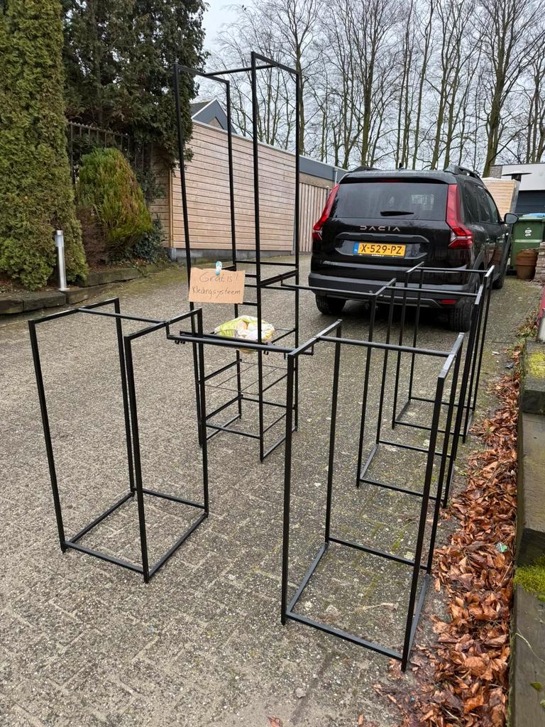 Wal in closet kleding ophangsysteem, kledingkast