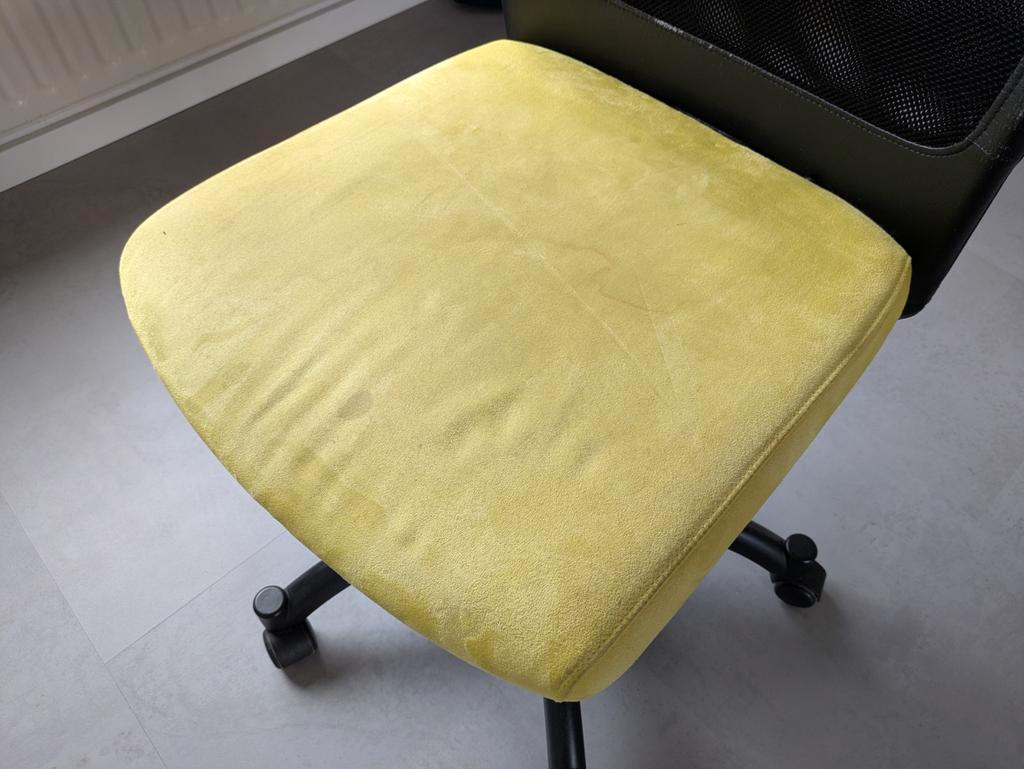 Bureaustoel - Geel/groen - Gebruikt