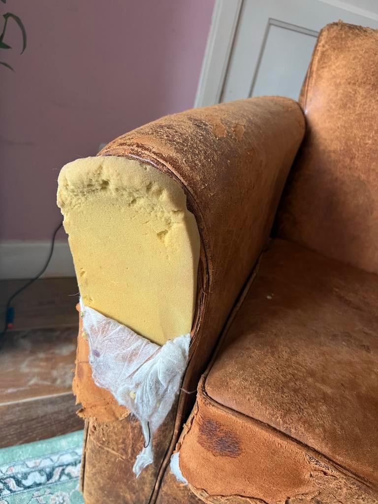 Gratis Schapenleren Fauteuil - Opknapper