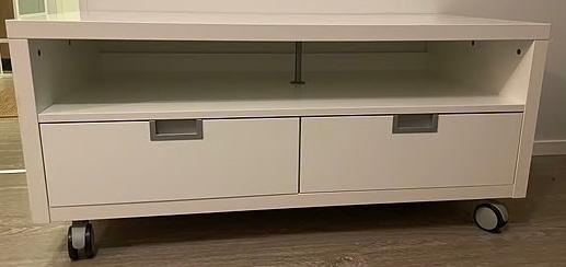 IKEA Besta Jagra wit televisiemeubel, GRATIS af te halen