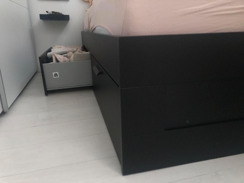 IKEA bed met 4 lades