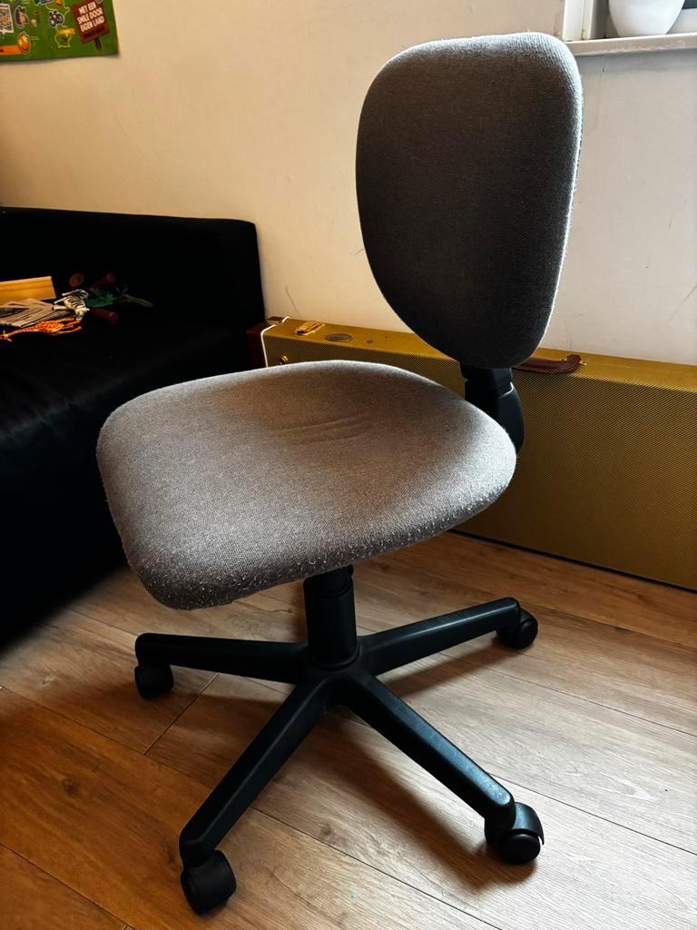 Grijze Bureaustoel