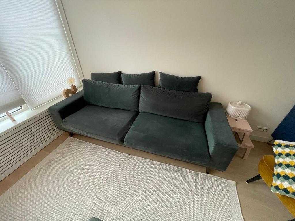 Groene Velvet Bank - Gratis Afhalen!