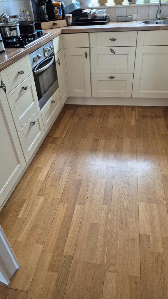 Gratis lamelparketvloer,  deze week ophalen