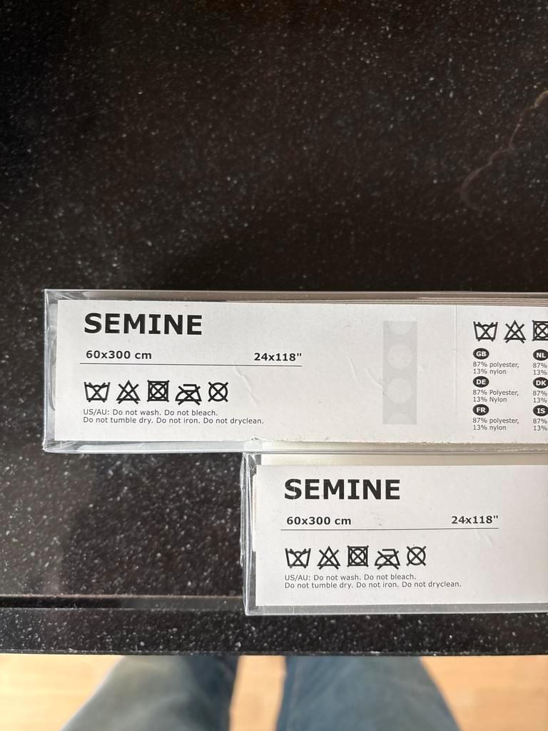 IKEA Semine Paneelgordijnen 60x300 cm