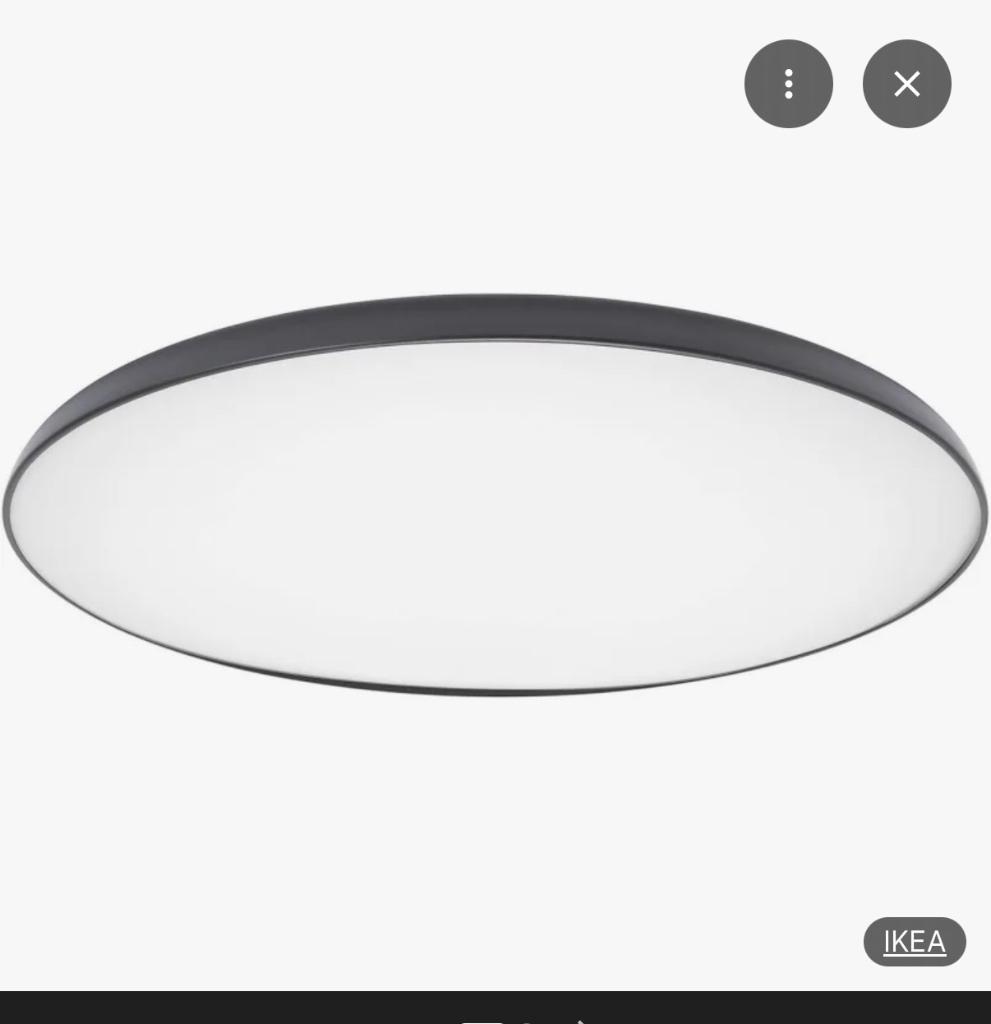Plafondlamp IKEA Nymane Led Gratis