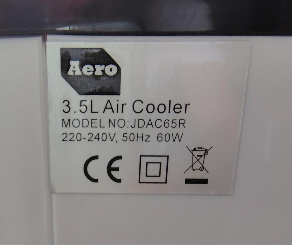 Aero Cooler 3,5 L - Voor de Zomer!