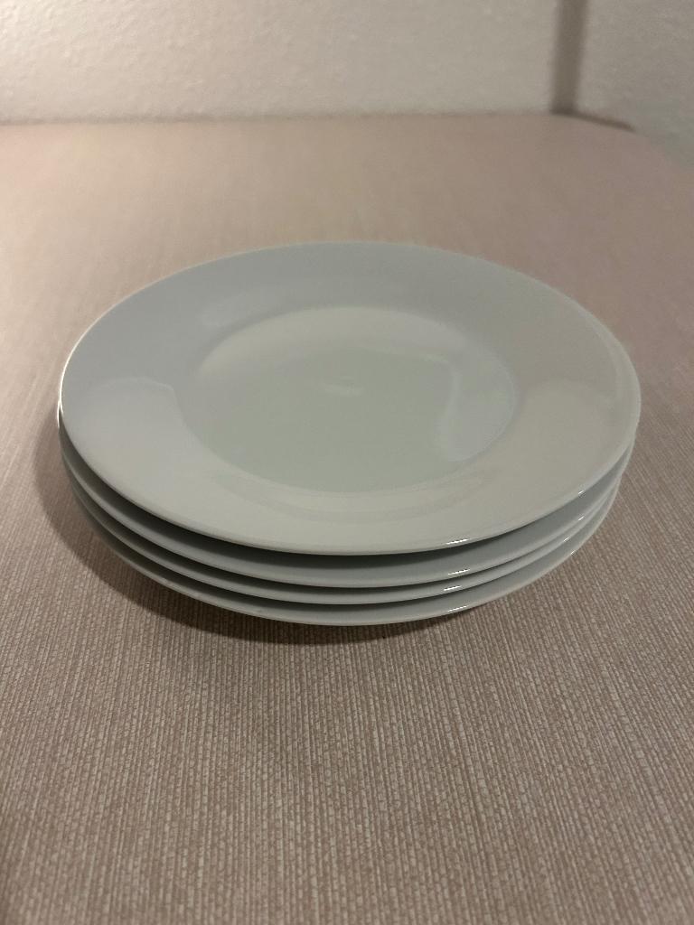 Small White Ceramic Kitchen Plates