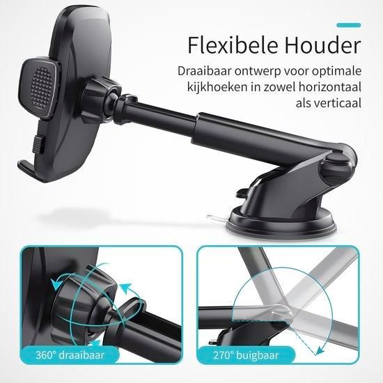 Cavos Telefoonhouder Auto Met Zuignap