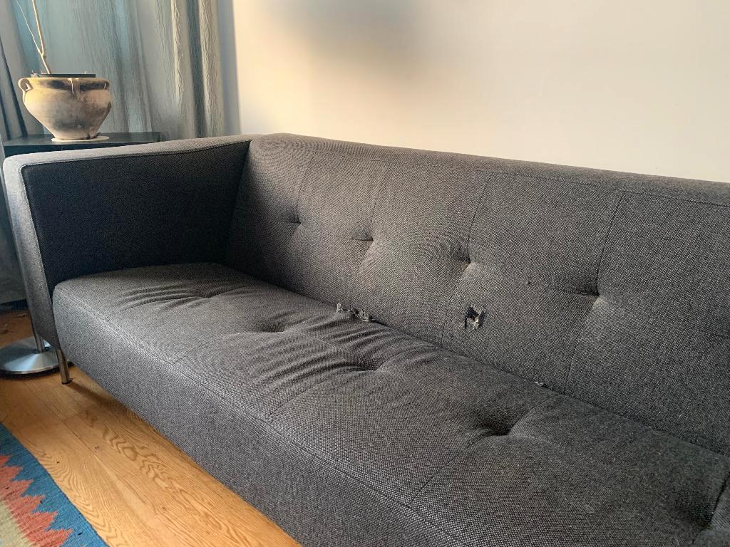 Harvink bank, driezits, tijdloos-modern ontwerp