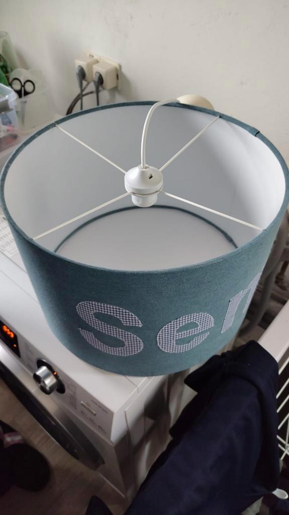 Leuke lampenkap met naam