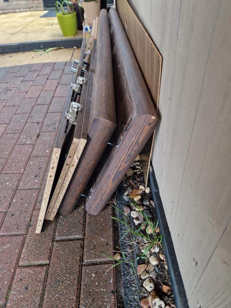 Tv meubel donkerbruin