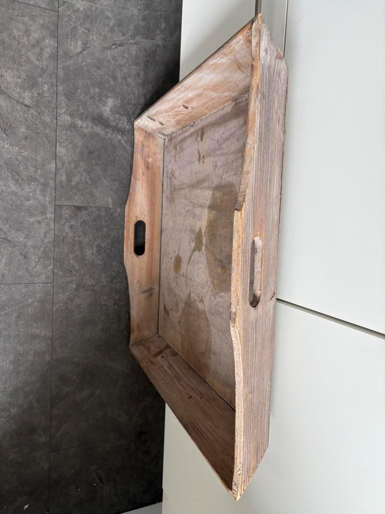 Groot houten dienblad GRATIS