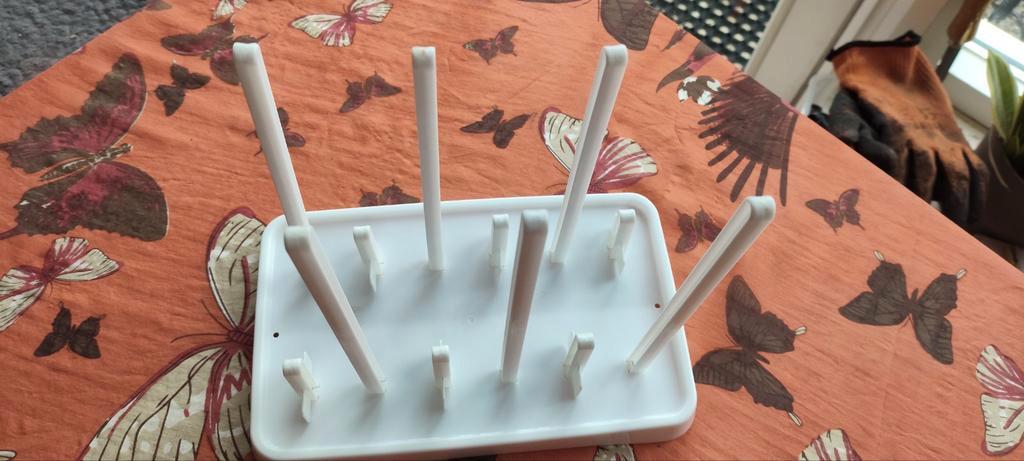 Flessenrek / Droogrek - Wit