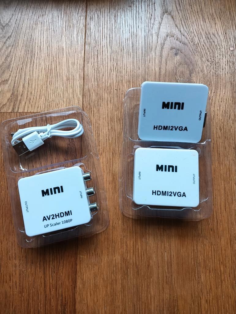 HDMI - AVG - VGA omvormers - gratis!