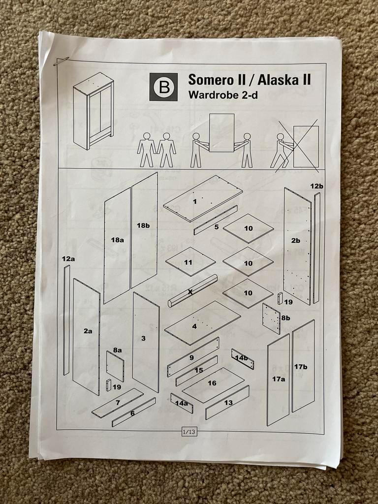 Kinderkledingkast - Somero II / Alaska II