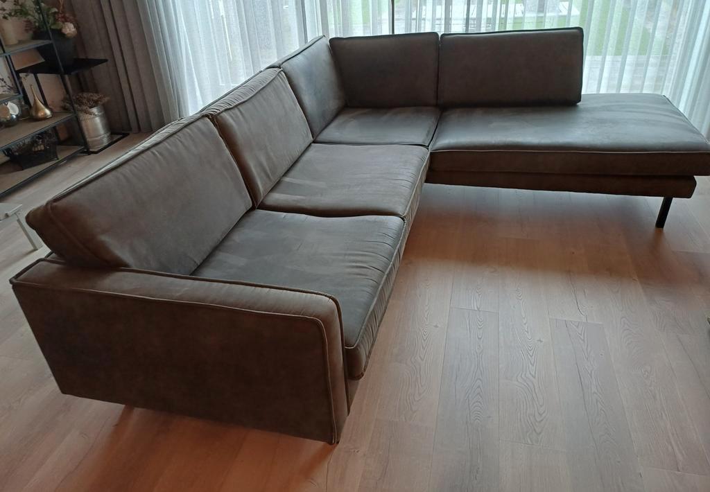 Gratis hoekbank antracietgrijs